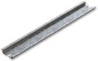 DIN MOUNTING RAIL, 35MM, STEEL 4DR3512