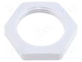 Nut; M25; polyamide; 32mm; Thread: metric; Pitch: 1.5 FIBOX GPA-M25-B