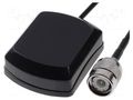 Antenna; inner; GPS; TNC; Len: 5m; magnet; 2.4÷5VDC; Dim: 48x39x14mm JC Antenna GPS-TNC