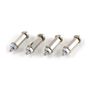 Mounting Kit Four Pack - metal spacers 10mm for Raspberry Pi + screws + pads - 4pcs ABE-11709 7426787870262