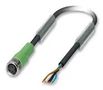 SENSOR CABLE, 4POS, M8 SOCKET, 5M 1681868