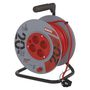 PVC Extension Cord Reel– 4 sockets, 20m SCHUKO, EMOS P09220 8595025345844