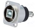 Adapter; USB A socket-back,USB B socket-front; FT; USB 2.0 CLIFF CP30111