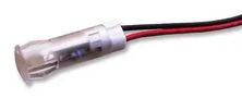 INDICATOR, LED PANEL MNT, 6MM, WHITE QS63XXW24