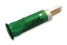 INDICATOR, LED PANEL MNT, 8MM, GREEN QS81XXHG220