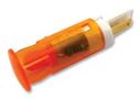 INDICATOR, LED PANEL MNT, 10MM, ORANGE QS101XXO12