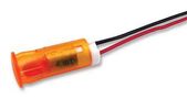 INDICATOR, LED PANEL MNT, 10MM, ORANGE QS103XXO24