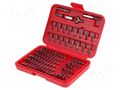 Tools set: screwdriver bits; bag; Holder: C6,3mm,E6,3mm; 100pcs. GOLDTOOL GT-050