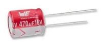 CAP, 390┬╡F, 6.3V, 20% 870135174001