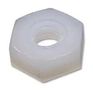 HEX NUT, 4-40 UNC, NYLON 6.6, NATURAL TRNH-440