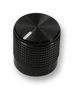 ROUND KNURLED KNOB W/LINE IND, 15MM MP7223