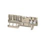 Feed-through terminal block, PUSH IN, 1.5 mm², 500 V, 17.5 A, Number of connections: 4 Weidmuller 2482200000 04050118494266