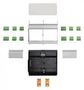 ELECTRONIC HOUSING, DIN RAIL, PC, GREY 2202525