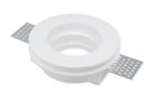 Gypsum downlight, round, fixed, for GU10/MR16 bulbs, ORION, LED line 249006 5901583249006