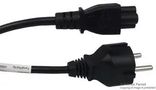 POWER CORD, CEE 7/7 PLUG-IEC C5, 0.5M GW-151615
