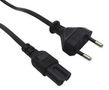 POWER CORD, CEE 7/16 PLUG-IEC C7, 1M GW-151602