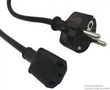 POWER CORD, CEE 7/7 PLUG-IEC C13, 2M GW-151620