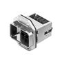 Power plug-in connector (industrial ethernet), Colour: Silver grey, IP67 Weidmuller 2493480000 04050118522143
