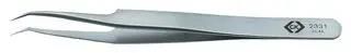 PRECISION TWEEZER, FINE BENT TIP, 115MM T2331