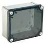 INDUSTRIAL BOX, WALL MNT, PC, GRY/CLEAR NSYTBP1397T