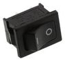 ROCKER SWITCH, SPST, 10A, 125VAC, PANEL RA1113112R.