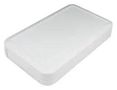 PORTABLE CASE, HANDHELD, PLASTIC, WHITE LC115-N-W