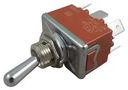 TOGGLE SWITCH, DPDT, 15A, 250VAC T215P-AULF