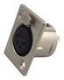 SOCKET, XLR, PANEL, 4POLE NC4FP-1