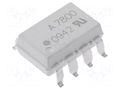 Optocoupler; SMD; OUT: isolation amplifier; 3.75kV; Gull wing 8 BROADCOM (AVAGO) HCPL-7800-300E