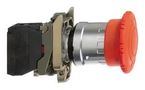 EMERGENCY STOP SWITCH, SPST-NC, 120VAC XB4BS8442