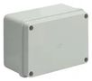 JUNCTION BOX, PLASTIC, SCREW, GREY AS25