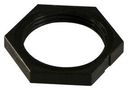 HEX NUT, POWER CONN, PBT, BLACK 2213430-1