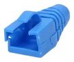 STRAIN RELIEF BOOT, RJ45 CONN, BLUE,PK10 RJ45SRB-RET-B