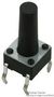 TACTILE SWITCH, SPST-NO, 0.05A, 24V, THD 2-1825910-7