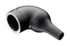 HEAT SHRINK BOOT, R/A LIPPED, 36MM, BLK 222K152-25L-0
