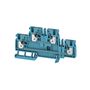 Multi-tier modular terminal, PUSH IN, 4 mm², 800 V, 32 A, Number of levels: 2, blue, orange Weidmuller 2540040000 04050118551778