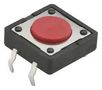 TACTILE SWITCH, SPST-NO, 0.05A, 12V, THD MC32873