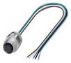 SENSOR CORD, 5P, M12 RCPT-FREE END, 0.5M 1671108