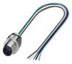 SENSOR CORD, 5P, M12 PLUG-FREE END, 0.5M 1671124