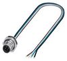 SENSOR CORD, 4P, M12 PLUG-FREE END, 0.5M 1556618
