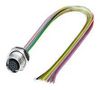 SENSOR CORD, 12P, M12 RCPT-FREEEND, 0.5M 1430446