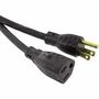 POWER CORD, NEMA 5-15R/NEMA 5-15P, 3M 17461