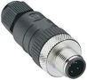 FIELD ATTACHABLE CONNECTOR, M12, 4POS RSC 4/7