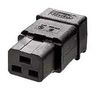 POWER ENTRY, 20A, 250VAC, PA, BLACK H320C
