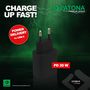 PATONA Premium PD20W Adapter 5V/3A 9V/2.22A 12V/1.67A USB-C PD3.0 QC3.0 black, PATONA 2591 4055655234368