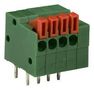 TB, WIRE TO BOARD, 2POS, 26-20AWG, GREEN 1-2834016-2