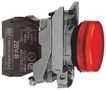 PILOT LIGHT, 22MM, RED, 240VAC XB4BVM4