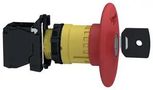 EMERGENCY STOP SWITCH, SPST-NC, 120VAC XB5AS9442