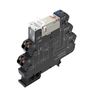 Relay module, 24 V DC ±20 %, Green LED, Free-wheeling diode, Reverse polarity protection, 2 CO contact (AgNi) , 250 V AC, 8 A, PUSH IN Weidmuller 2618400000 04050118670431