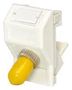 FIBRE OPTIC 45DEG ADAPTER, ST SIMPLEX OT645WH